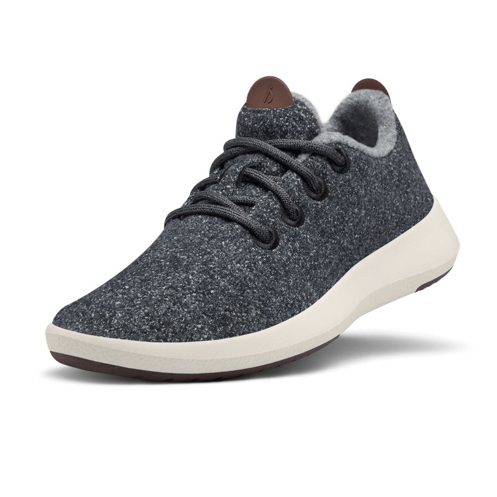 Allbirds Women's Sneakers Dark Grey - Wool Runner Mizzles - 36085EIWV